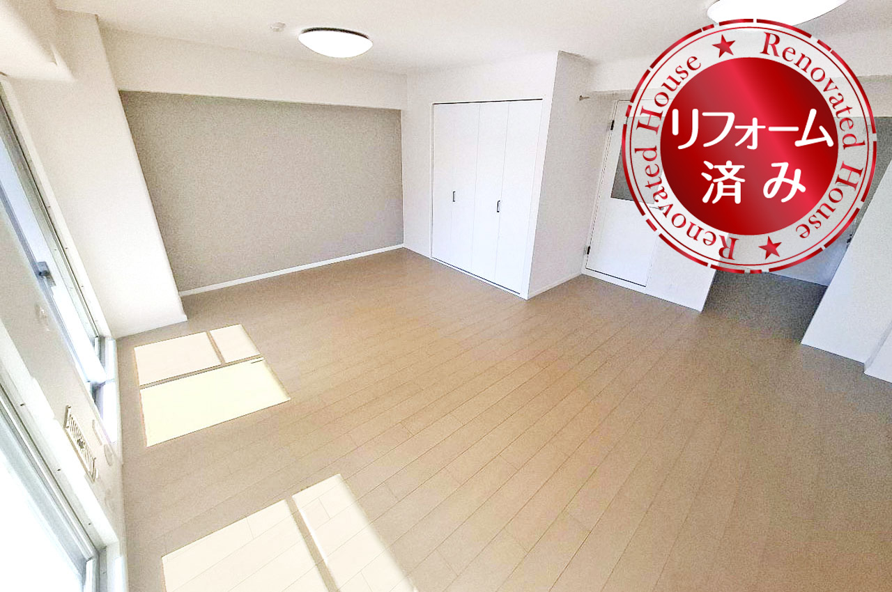 【マンション】サニークレスト泉ヶ丘＃堺市中区深阪５丁＃少人数家族向けの2LDKをリフォーム済み。LDKはゆとりの約17.4帖。お買物便利な好立地マンションです。