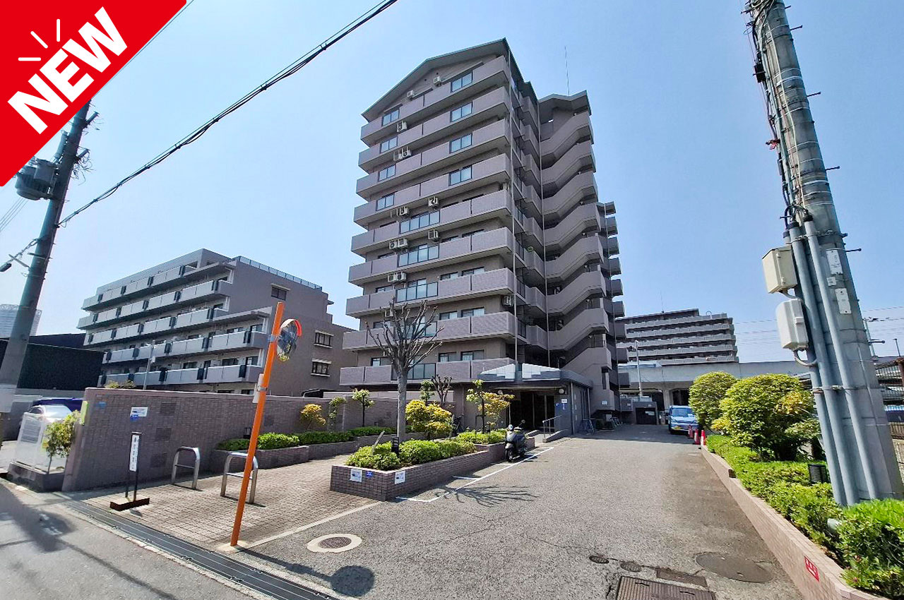 アステージ泉大津Ⅱ★南海「松ノ浜」徒歩6分。「泉大津」徒歩9分。9階部分の３LDKです。