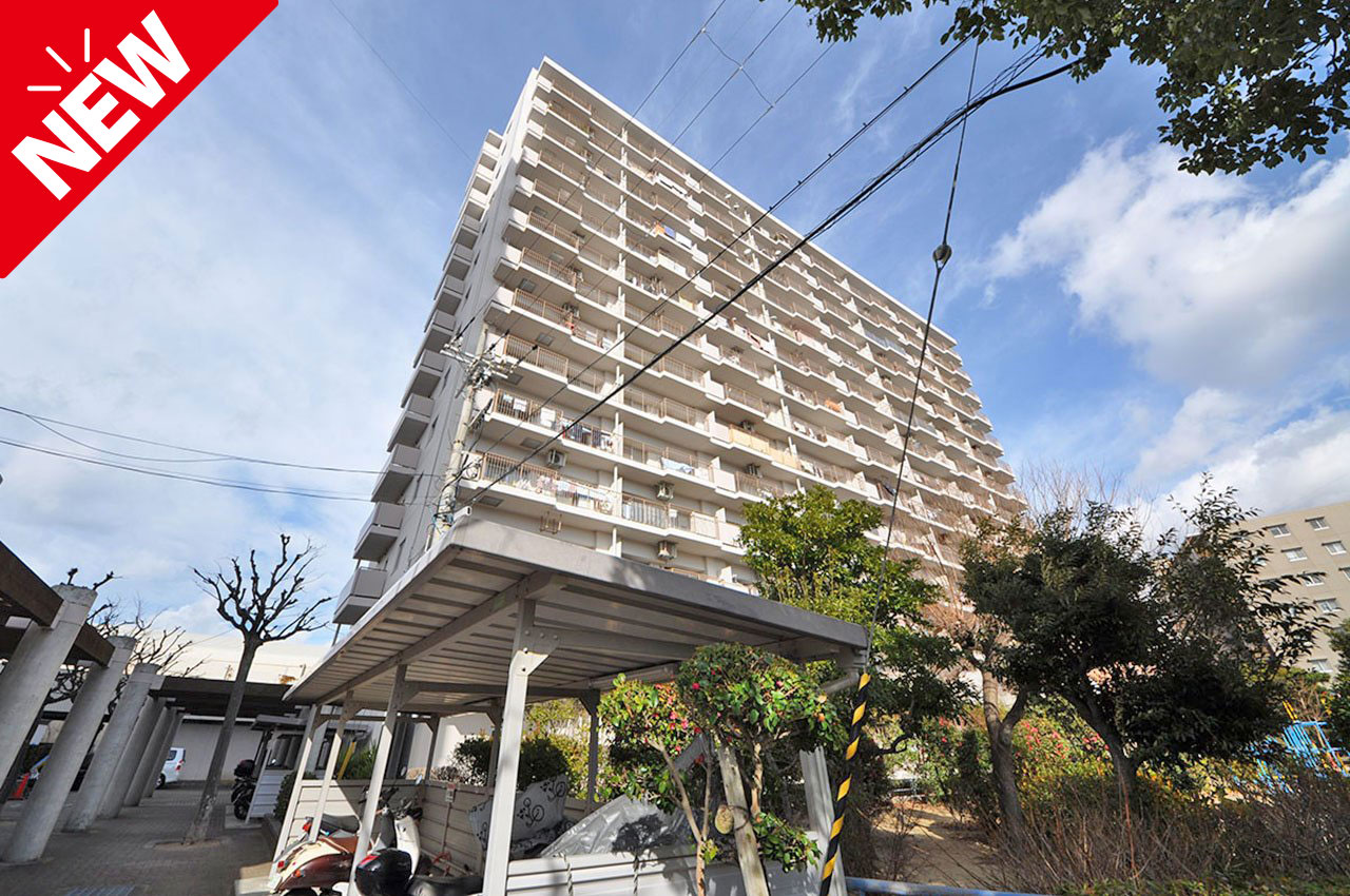 スクエアかいづか2番館★ペットと暮らせるマンション。駅やイオン貝塚店まで徒歩５分で毎日の暮らしに便利です。