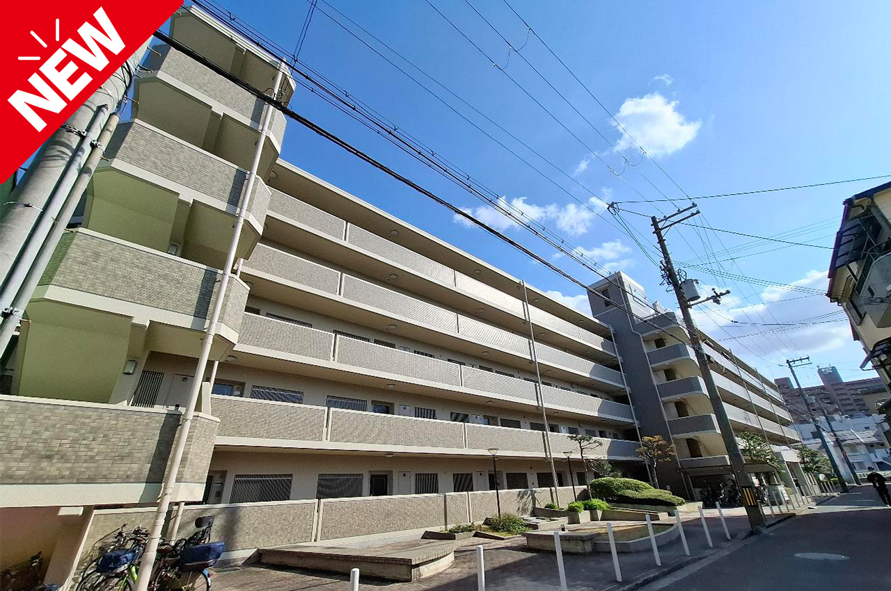 【改装済】アステージ堺★低層階の２階部分の角住戸！全室フローリングの３LDKにリノベーション♪