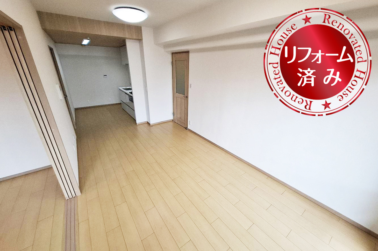 【マンション】ラウムズ三国ケ丘＃堺市堺区向陵中町２丁＃三国ヶ丘駅まで徒歩3分！10階建て9階部分の角住戸です。全居室洋室の間取りにリノベーション済み。ペット飼育可マンションです♪