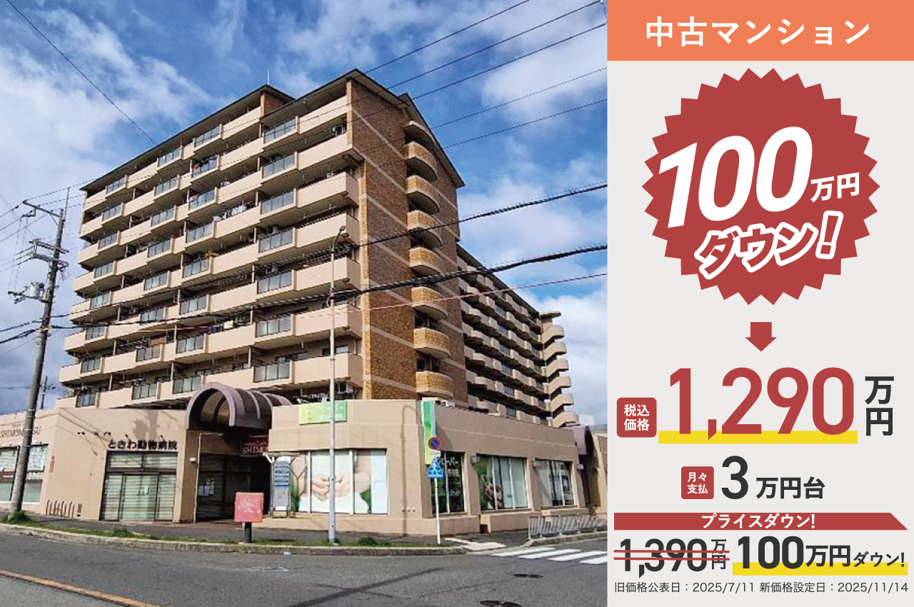 ステーションプラザしもまつ団地A棟（H210）