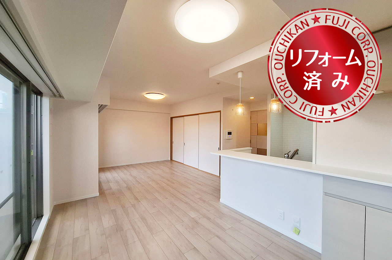 【マンション】ファミールアクシス泉佐野＃泉佐野市上町３丁目＃2階部分、専用ポーチ付きの3LDK。家事動線がスムーズな間取りです。買物便利な住環境。ペット飼育可マンションです。