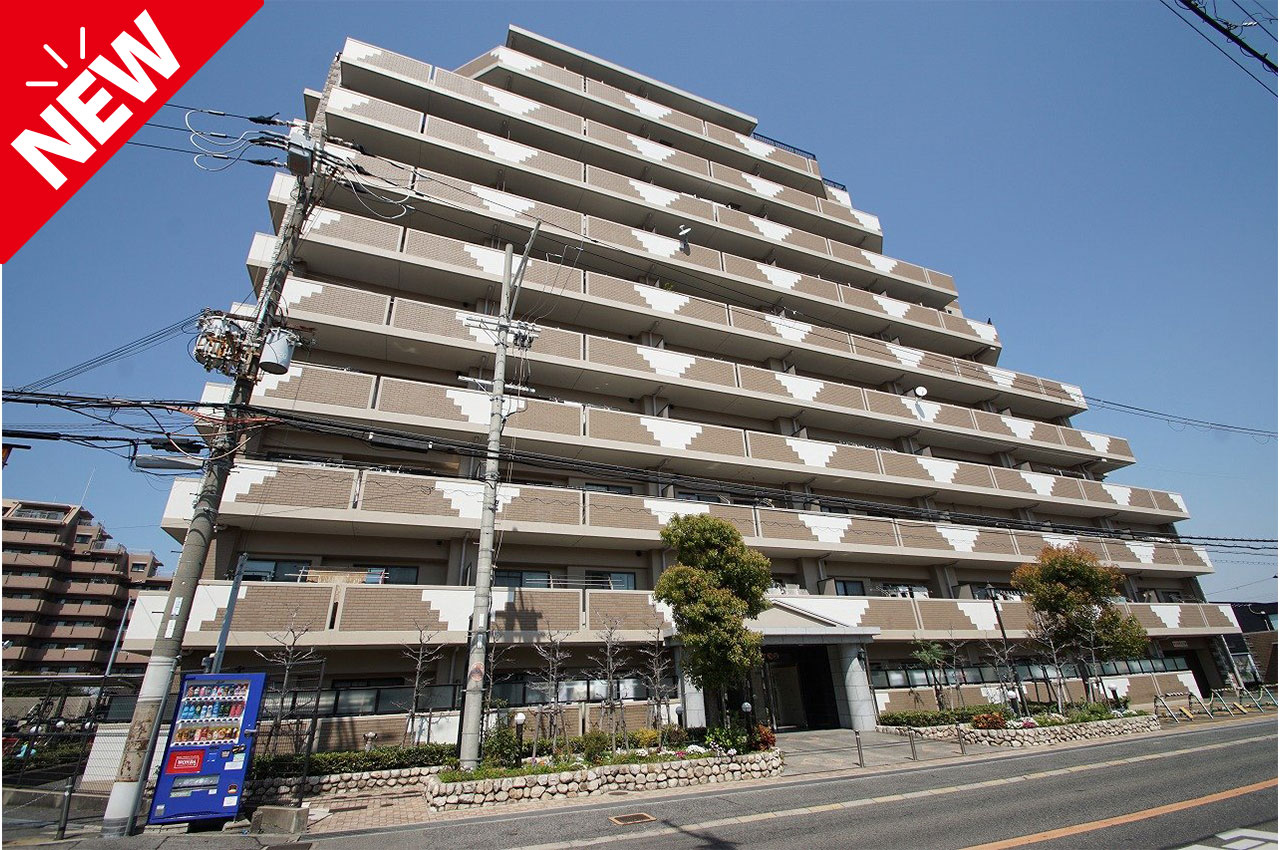 プリグレイス岸和田★「東岸和田」駅徒歩5分！暮らしに便利な施設が徒歩圏に揃ったペットと暮らせるマンションです！