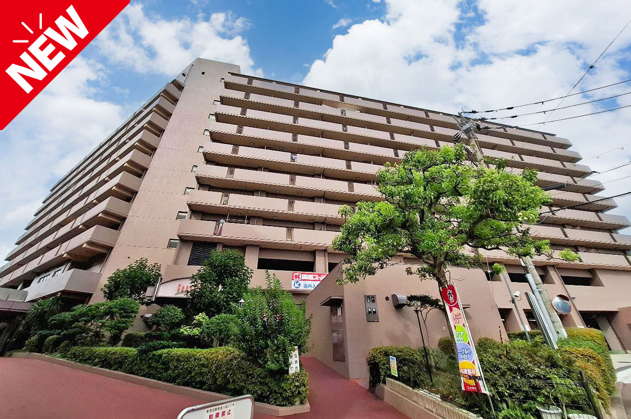 ファミール金剛ヒルズ・ソシエテ★10階建て8階部分の3LDK。地下1Fや1Fにショッピングモールが併設されたマンションです♪