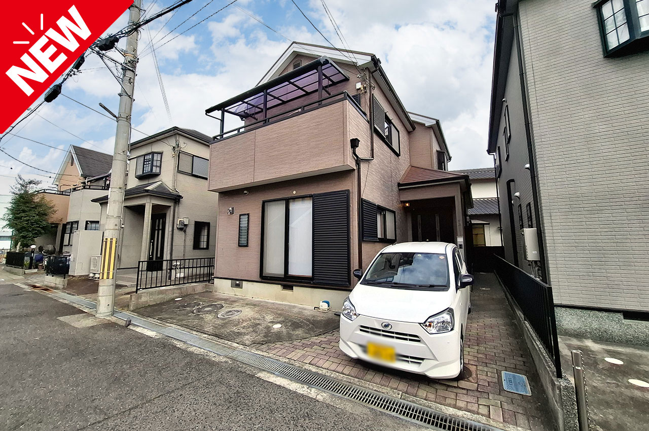 泉佐野市日根野★月々３万円台より４LDKで普通車１台＋軽１台駐車可能な一戸建て！