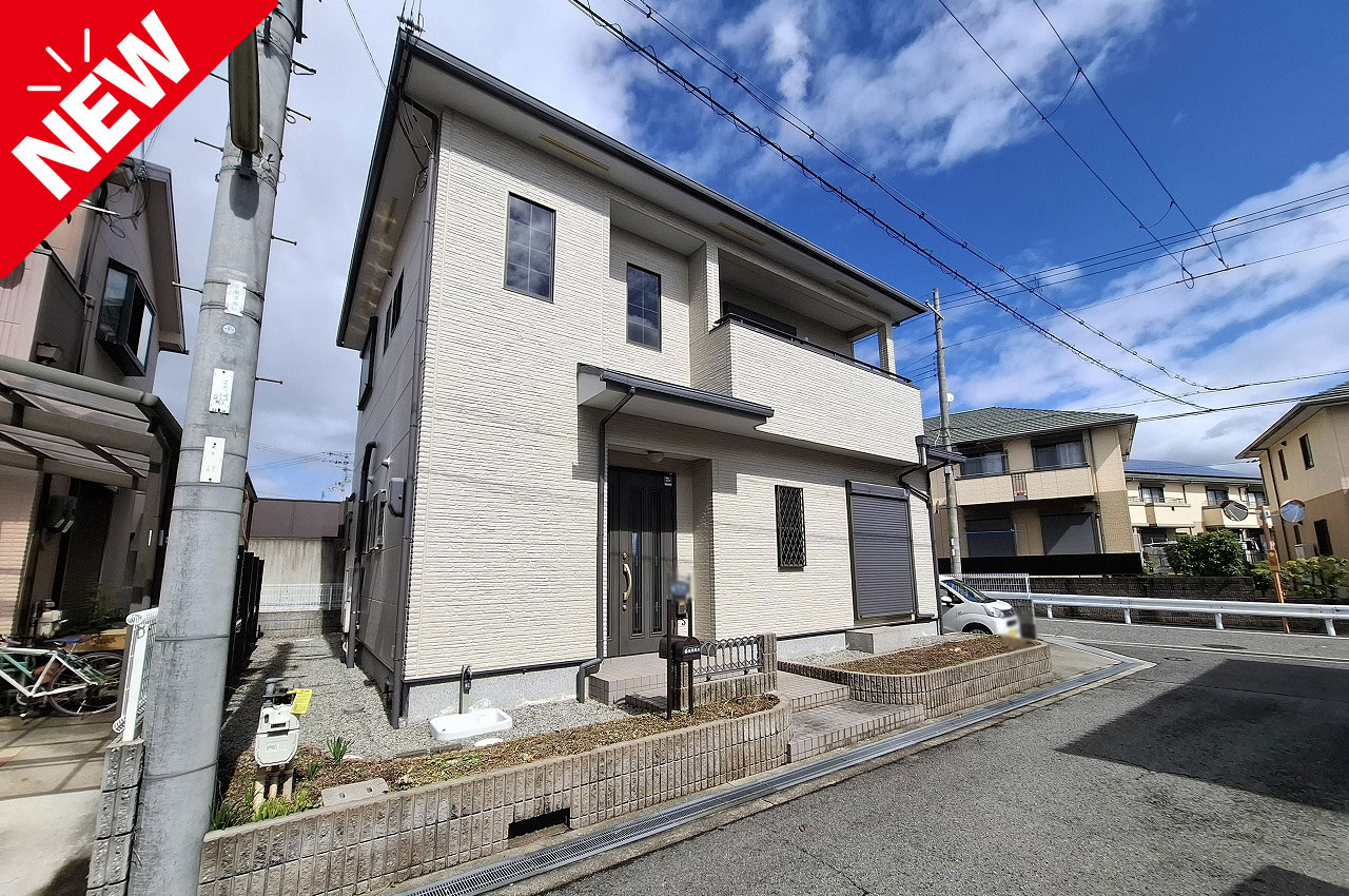 岸和田市尾生町5丁目★土地46.83坪の角家！久米田池に近い閑静な住宅街です！