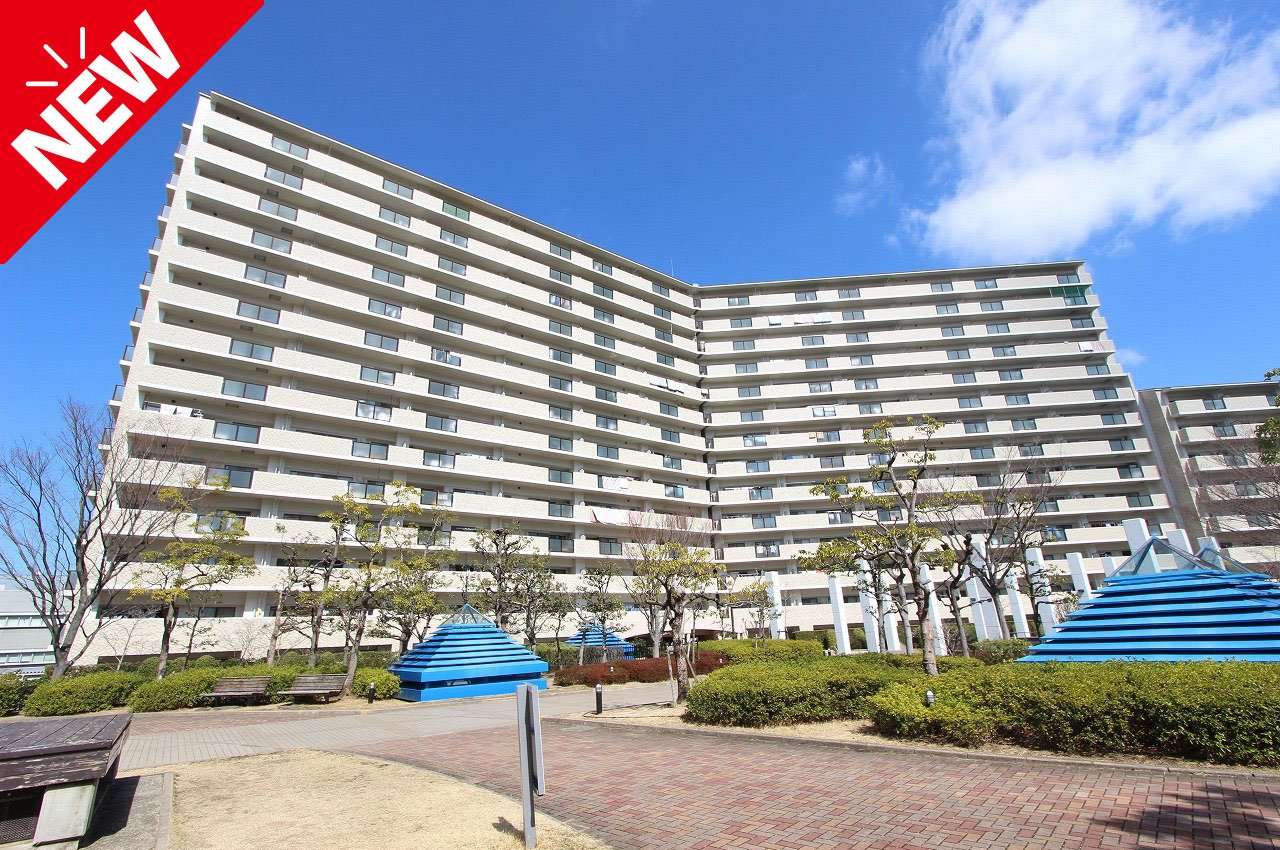 サンシティ貝塚五番館★10階部分・南向きバルコニーにつき日当り・眺望良好！LDKは広々約16.9帖！全居室収納付き！