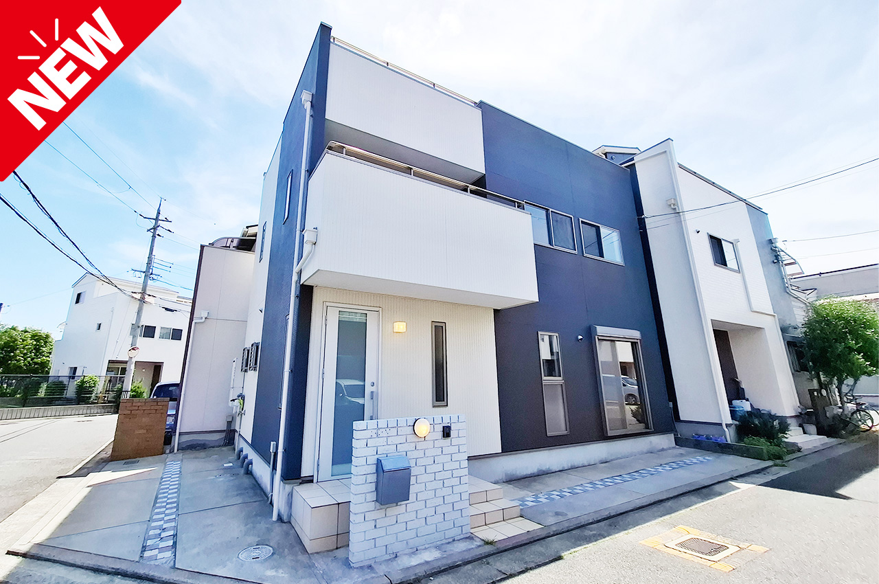 堺市中区土塔町★リフォーム済み！ルーフバルコニー付きの角地一戸建て！全居室収納付き＆WICがあり収納充実！