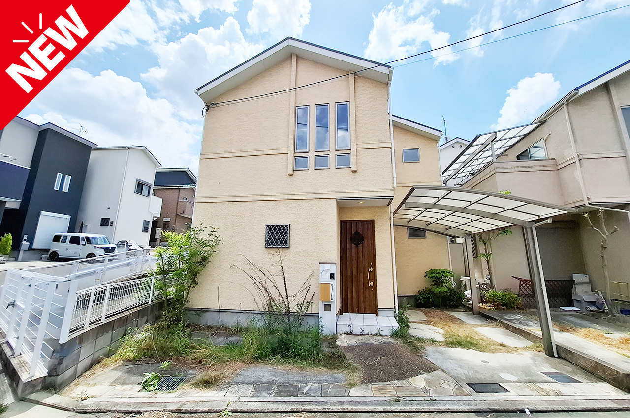 羽曳野市伊賀1丁目★大阪狭山市駅まで徒歩8分・スーパーまで徒歩6分！約22帖のLDKが魅力のリフォーム済み2LDK！全居室洋室・収納付き！