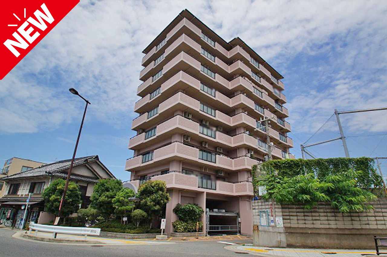 エクセル岸和田★急行・特急停車の南海本線「岸和田」駅まで徒歩9分！角部屋・2面バルコニーの3LDK！小学校まで徒歩2分、スーパーまで徒歩8分！