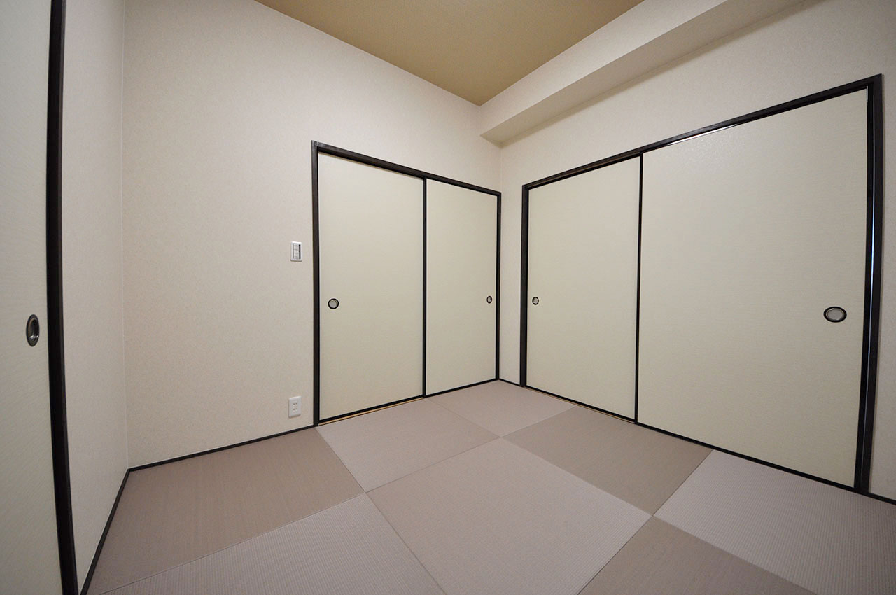 半帖畳がおしゃれな和室4.5帖は、フルリフォームでピカピカになりました。
