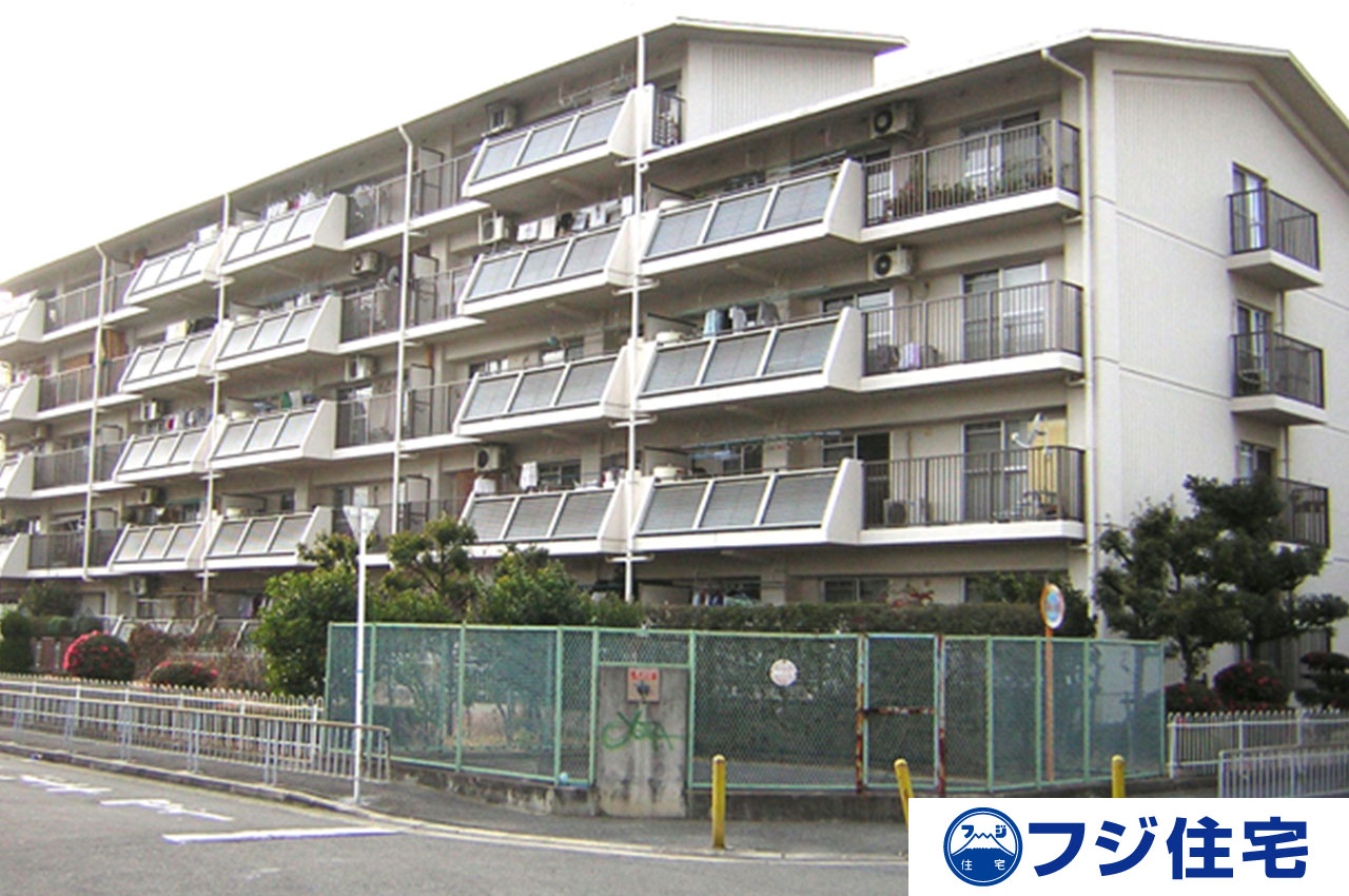 北助松第二次団地4棟　外観