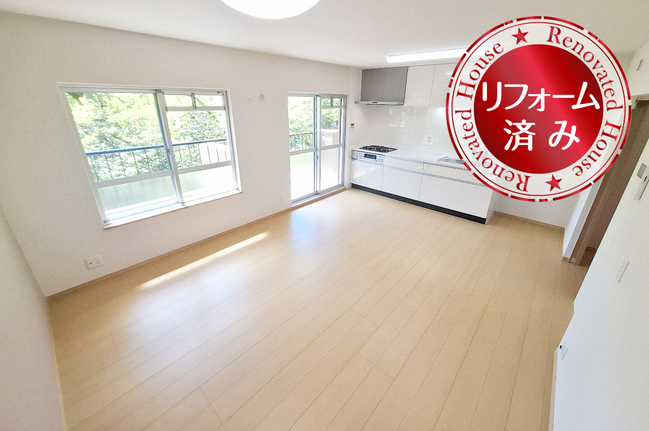 室内リフォーム済み。きれいになった室内を現地にてご確認ください。