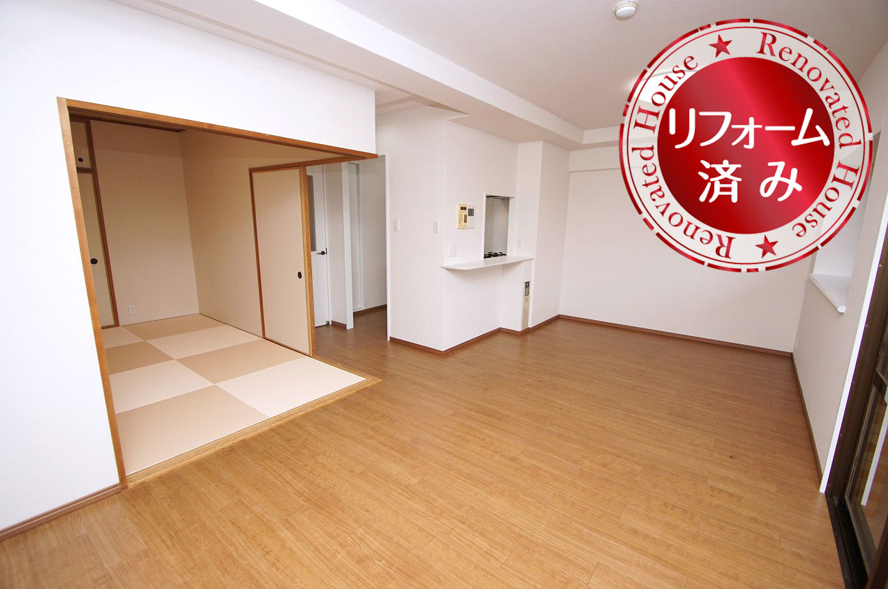 室内ピカピカにフルリフォーム済み。きれいに生まれ変わった室内を現地にてご確認ください。