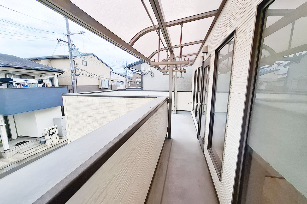 バルコニー（改装前）