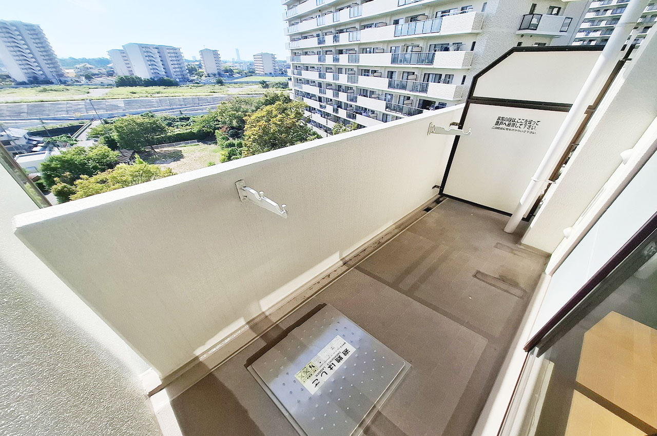 バルコニー(リビング側)