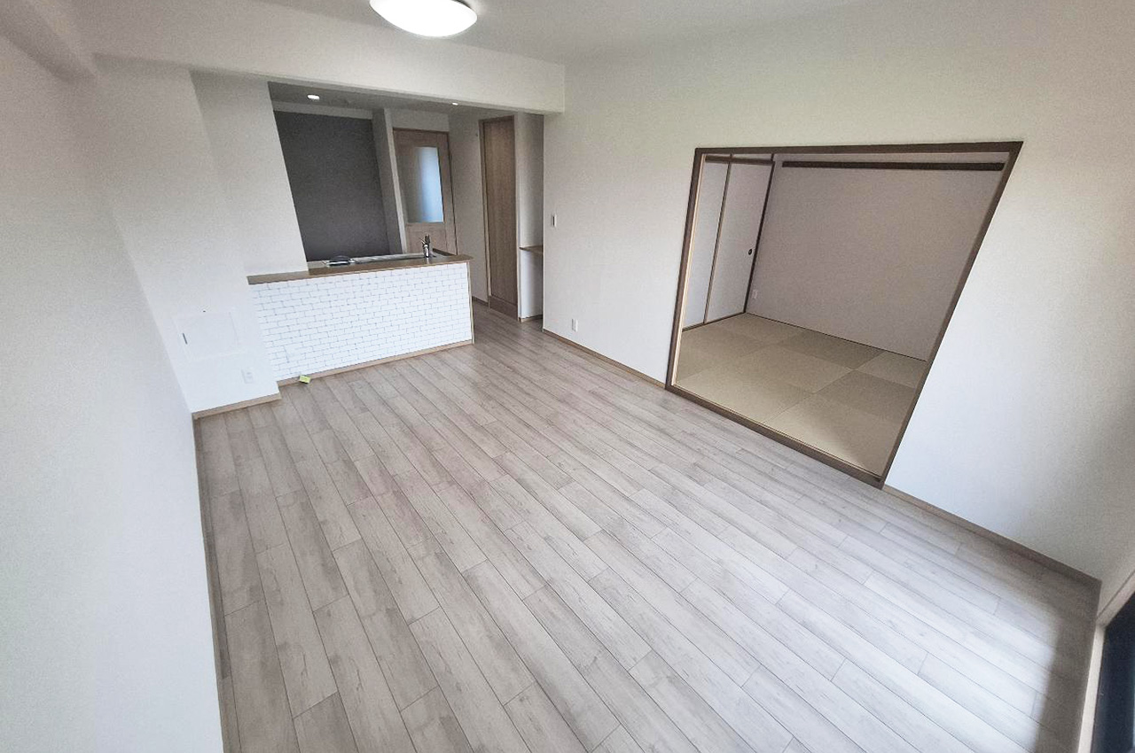 LDK(実際の室内写真)