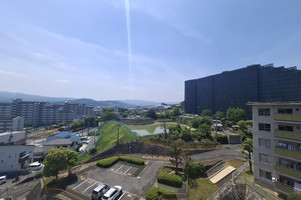 バルコニーからの眺望