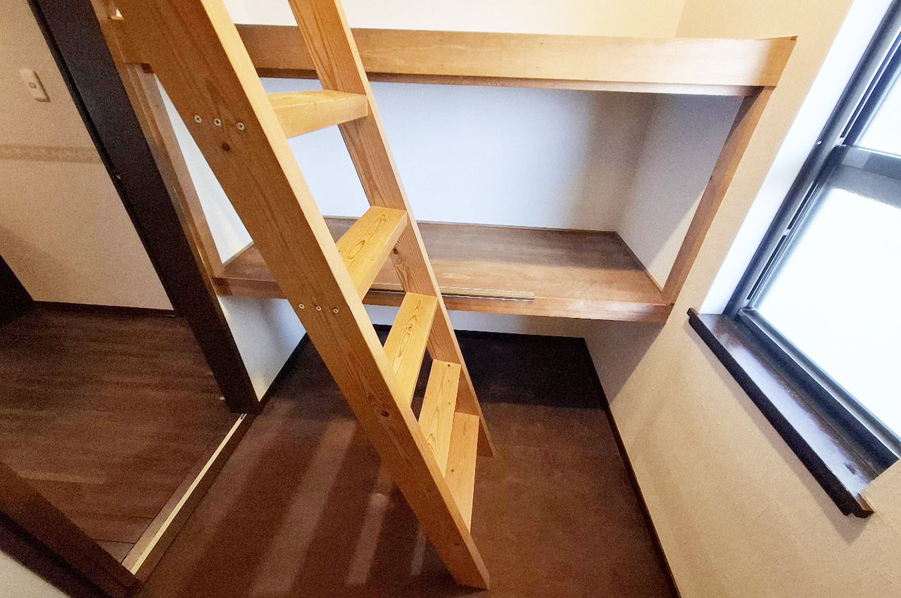 洋室①内のウォークインクローゼット