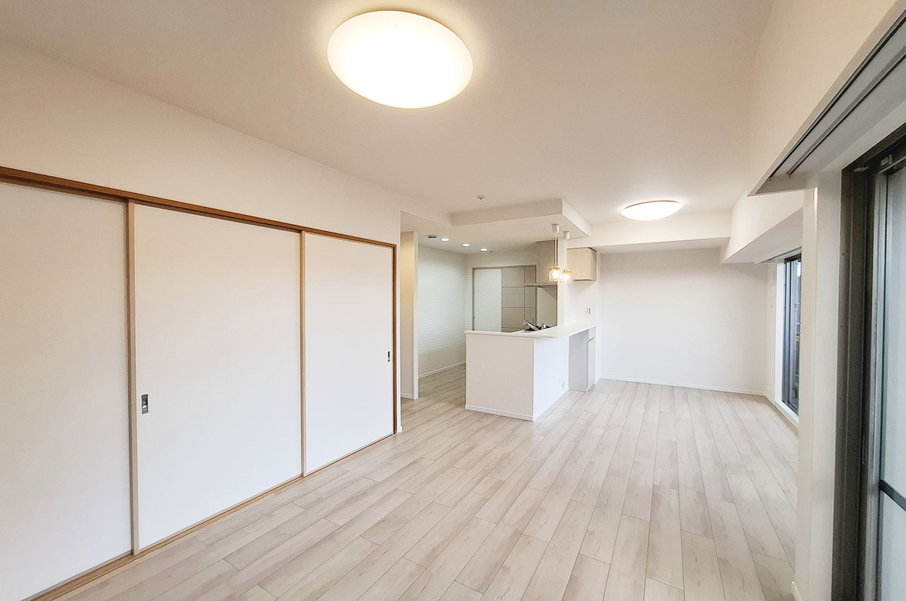 LDK:約14.5帖でゆったり過ごせます。