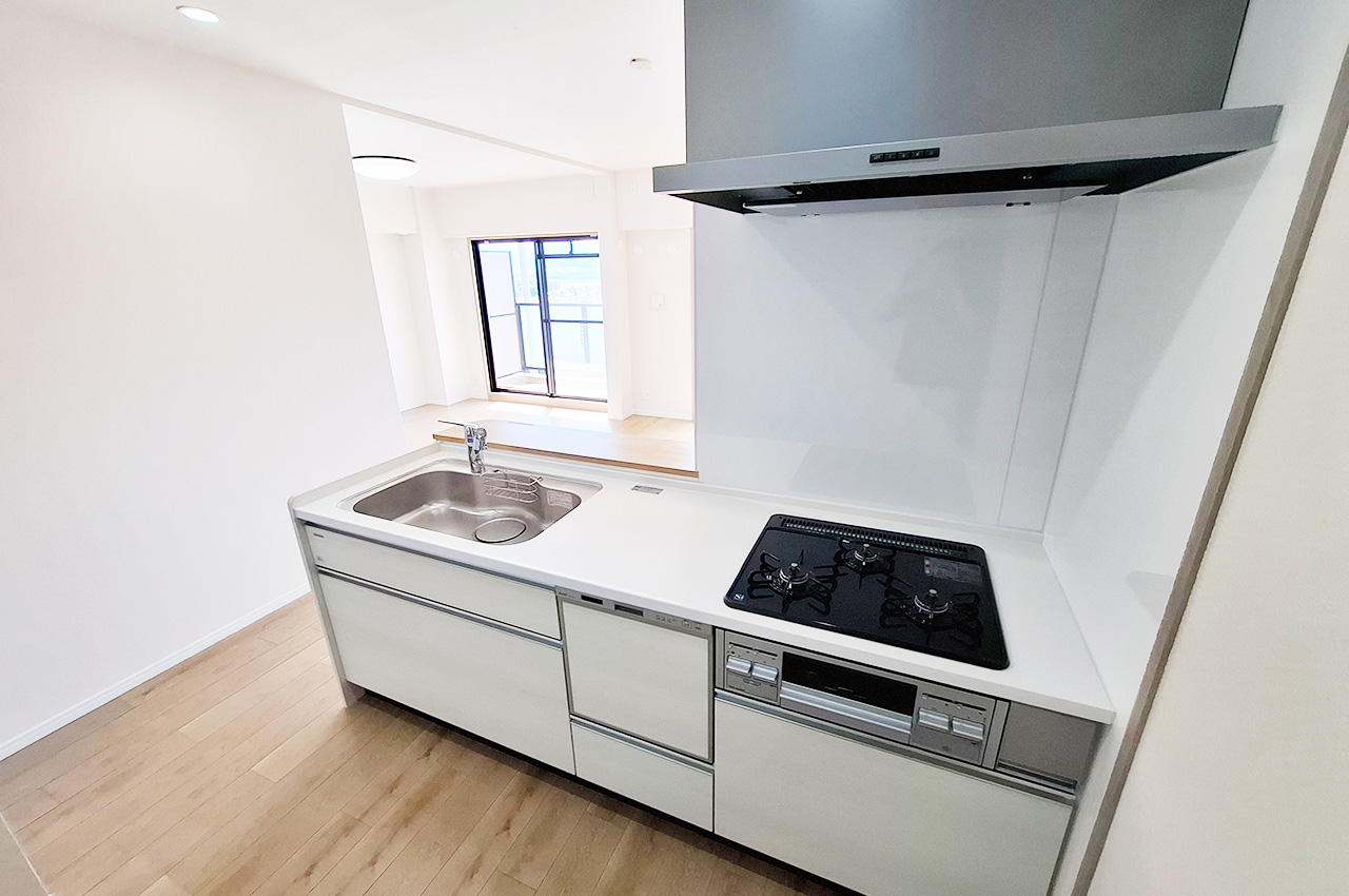 キッチン:食洗機付きシステムキッチンを新調済み。