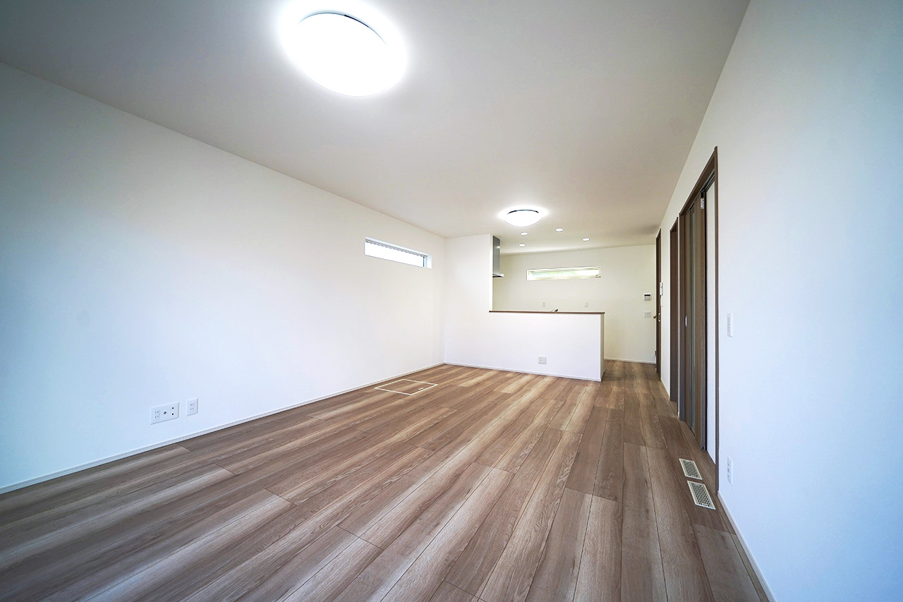 LDK18帖：家族みんなで寛げるゆったりとした空間です。