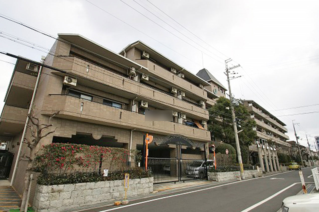 前面道路を含む外観