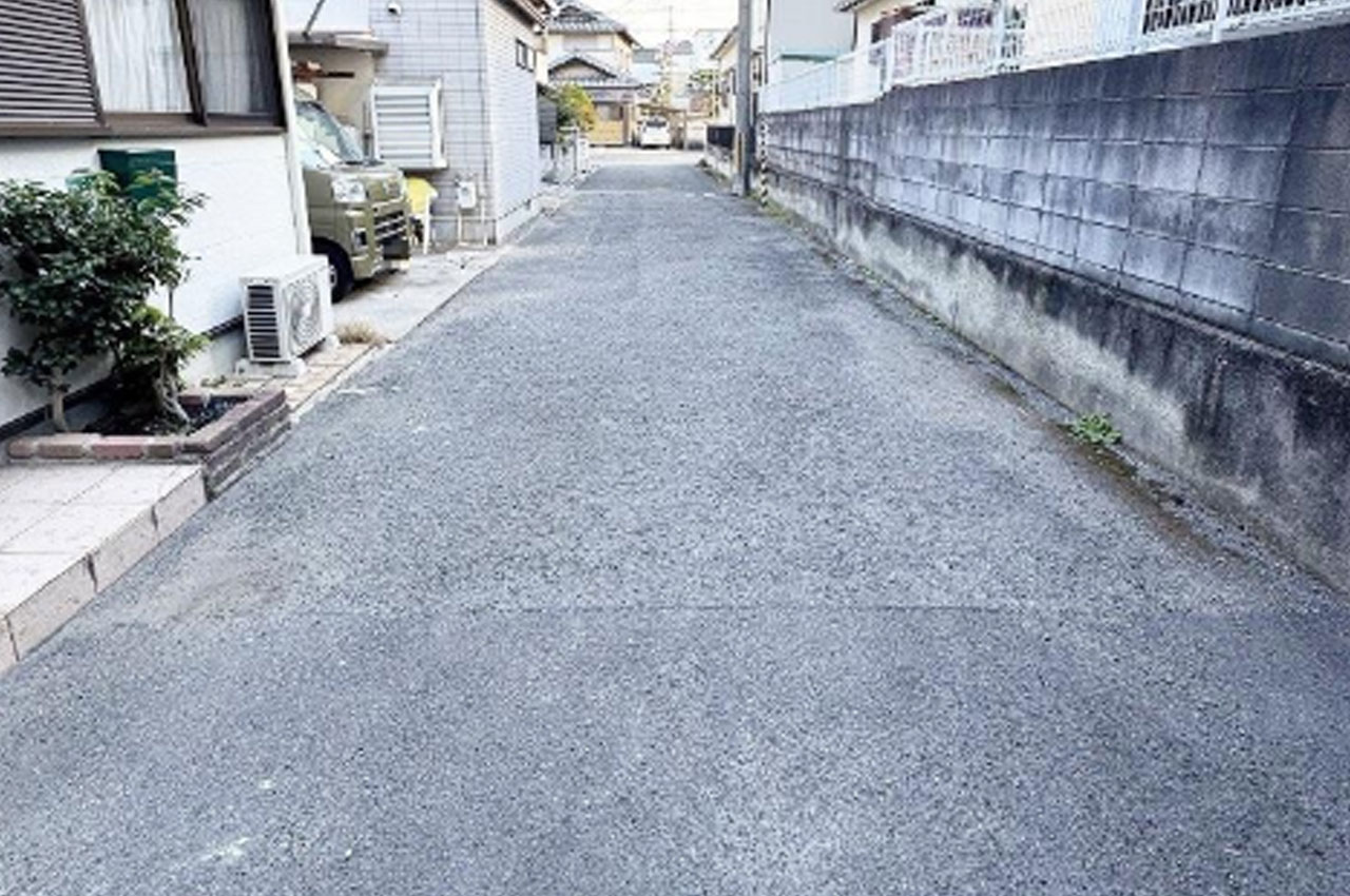 前面道路