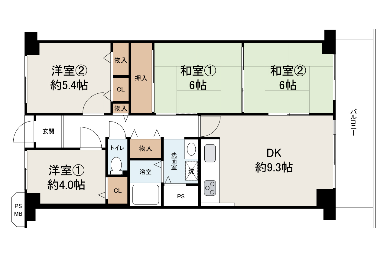 現状でのお引渡し。定額リフォームパック（オプション）利用可。詳細はお問合せください。