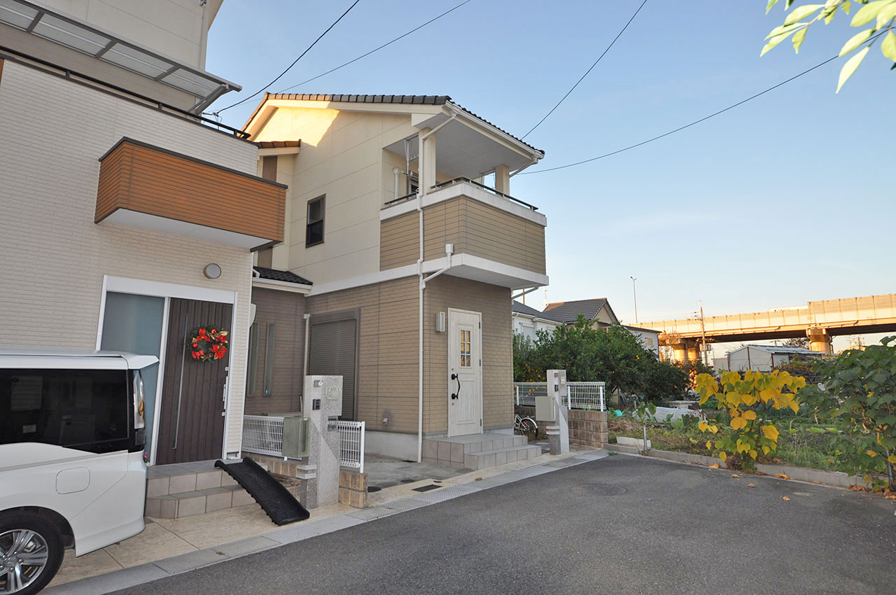 物件と前面道路