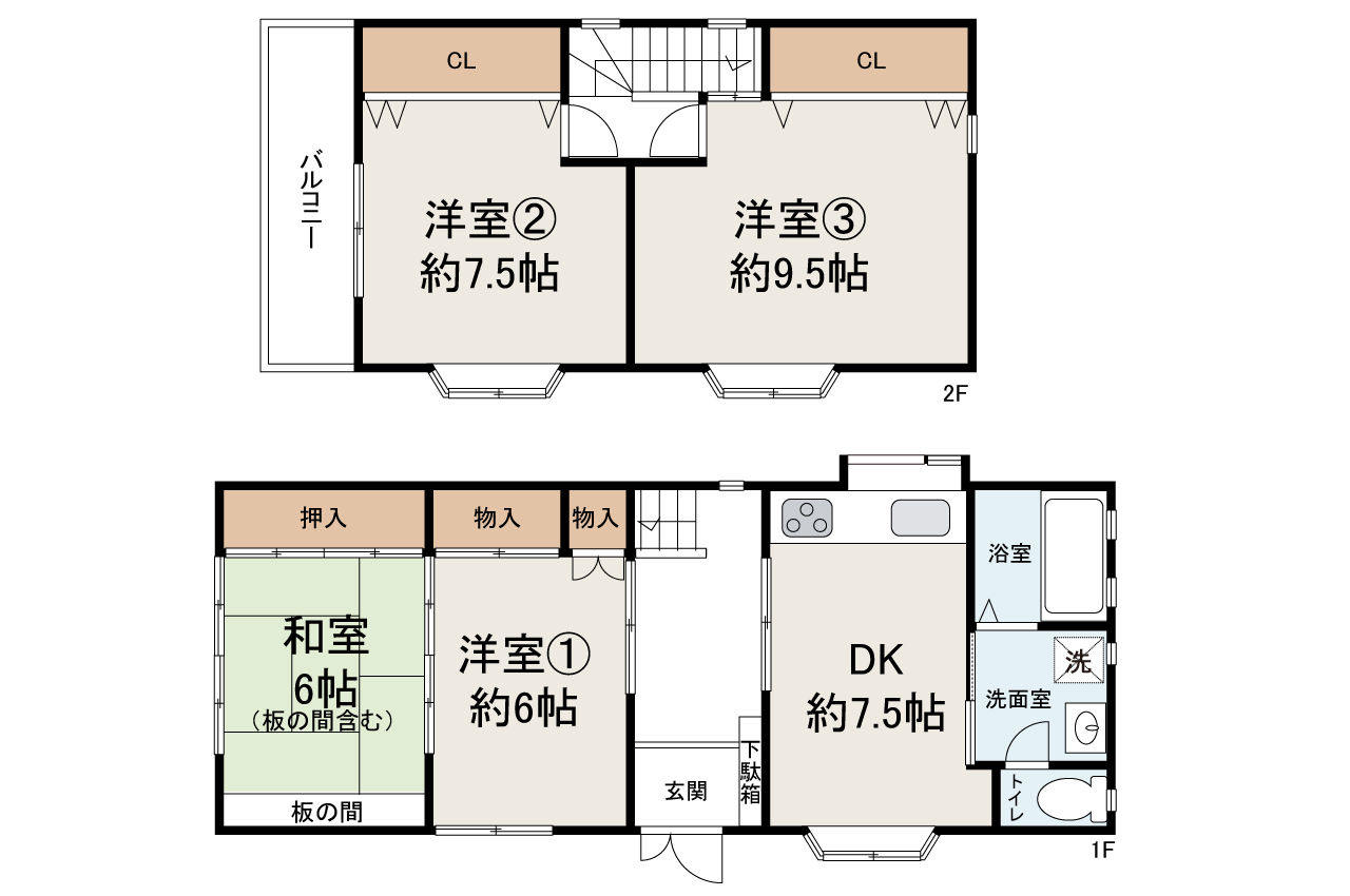 現状でのお引渡し。定額リフォームパック（オプション）利用可。詳細はお問合せください。