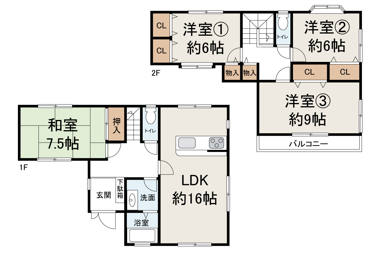 リフォームプランについてはお問い合わせください。