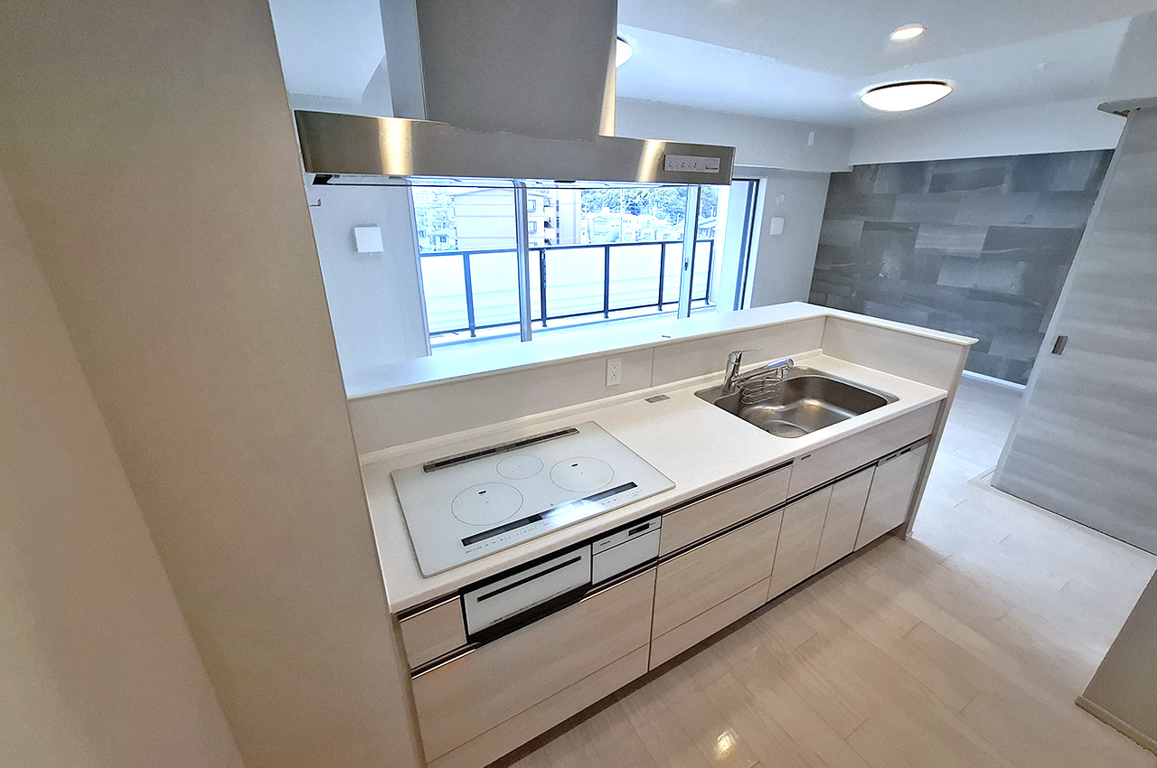 IHシステムキッチン(食洗機付き)