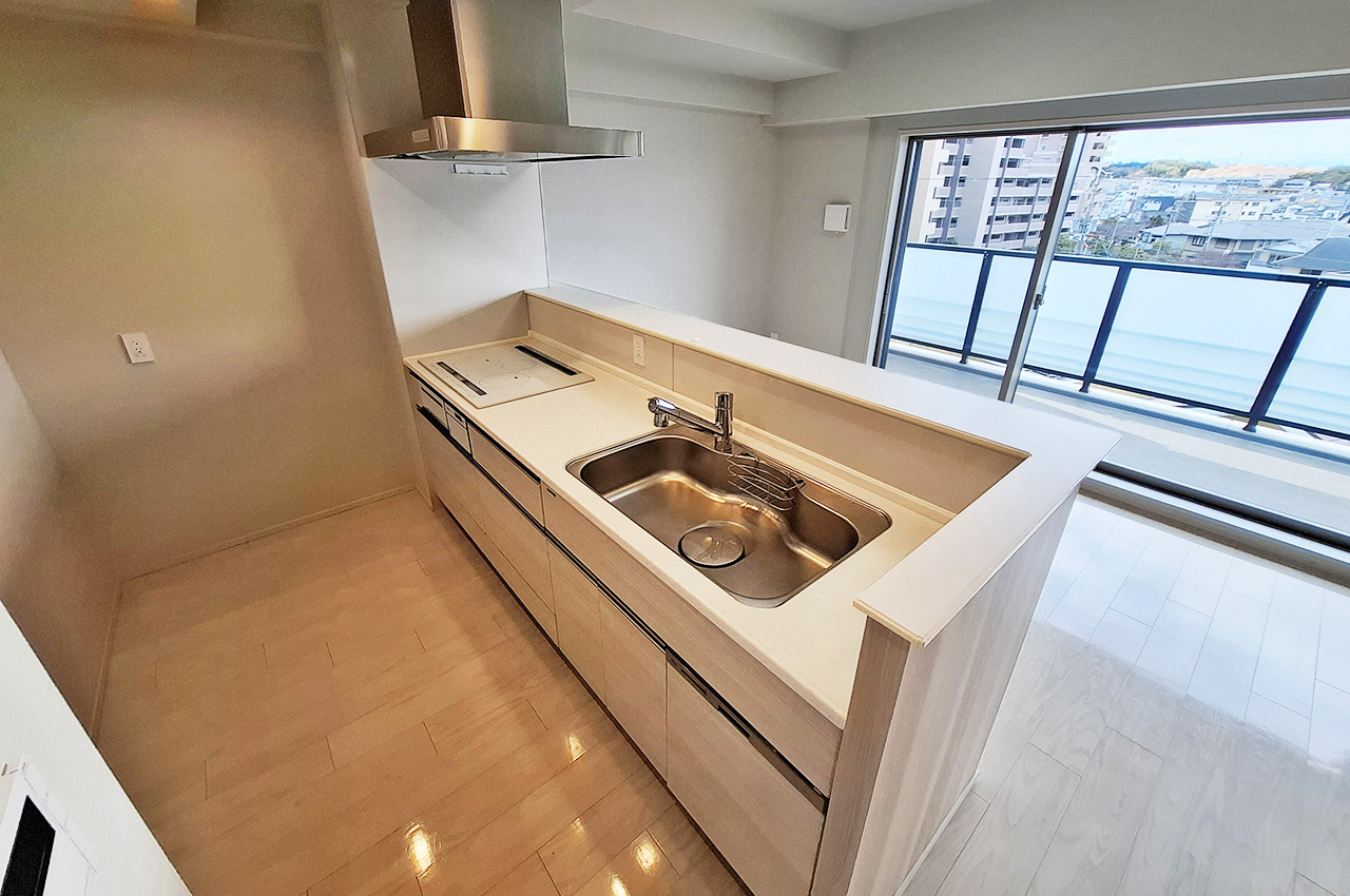 IHシステムキッチン(食洗機付き)