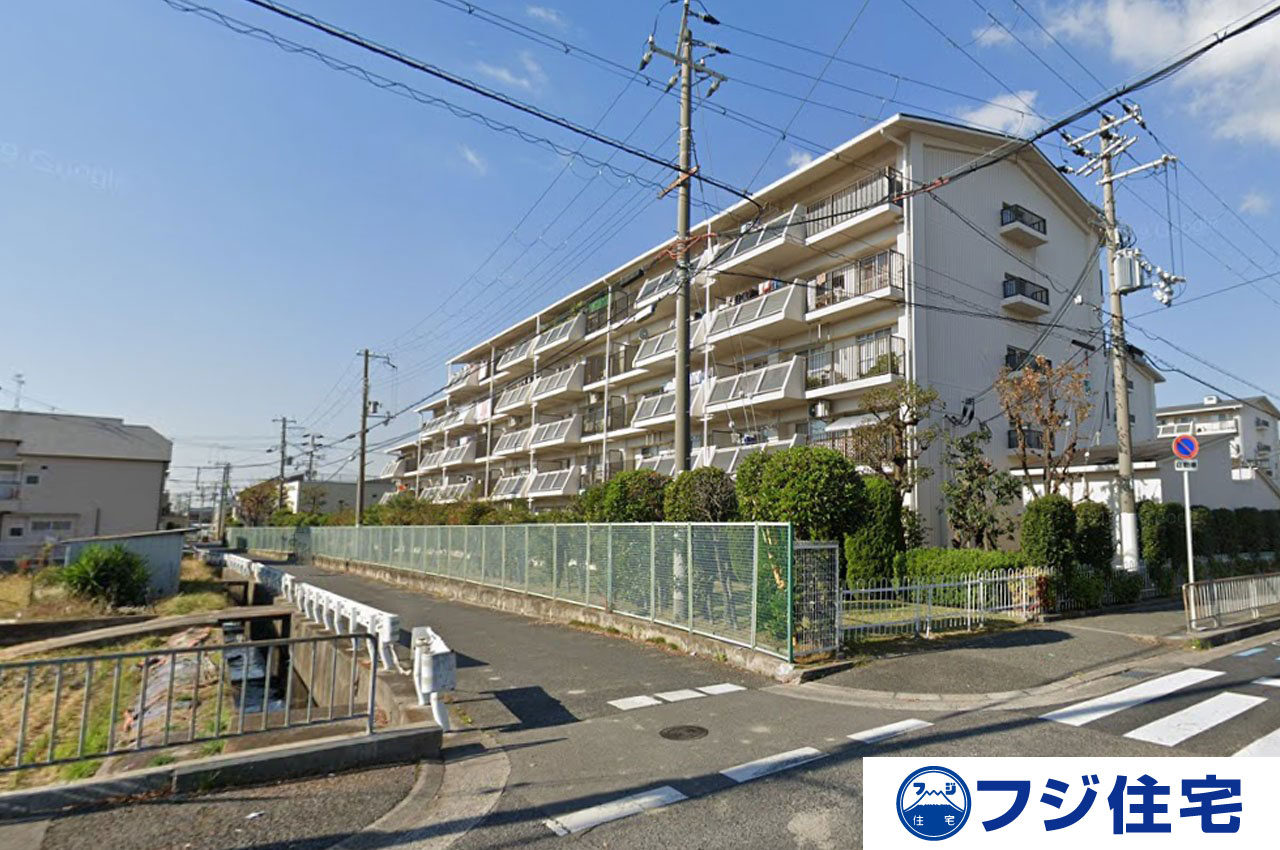 北助松第一次団地1棟　外観