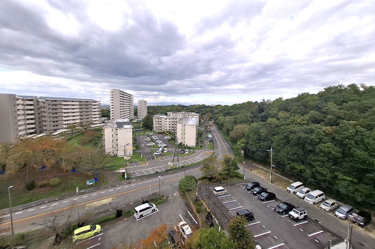 バルコニーからの眺望