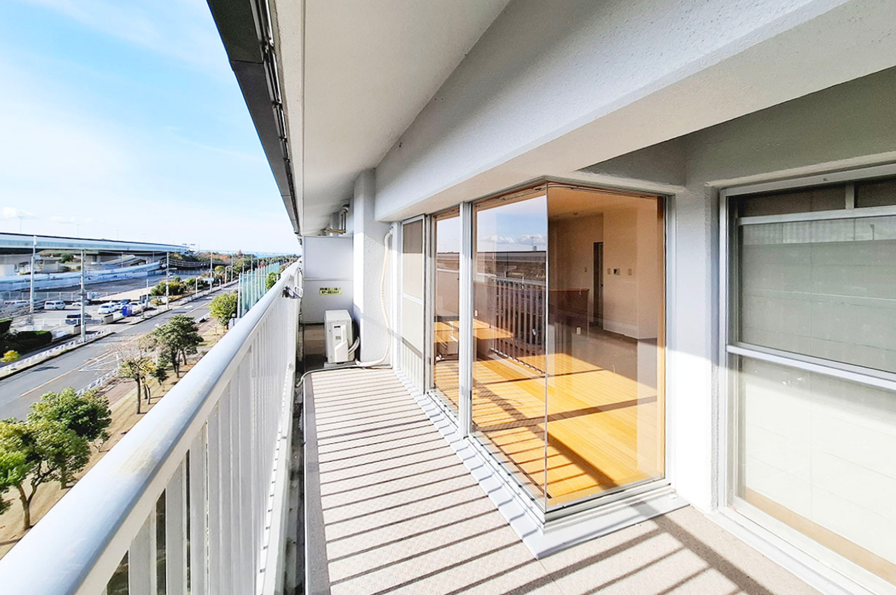 バルコニー：LDK側