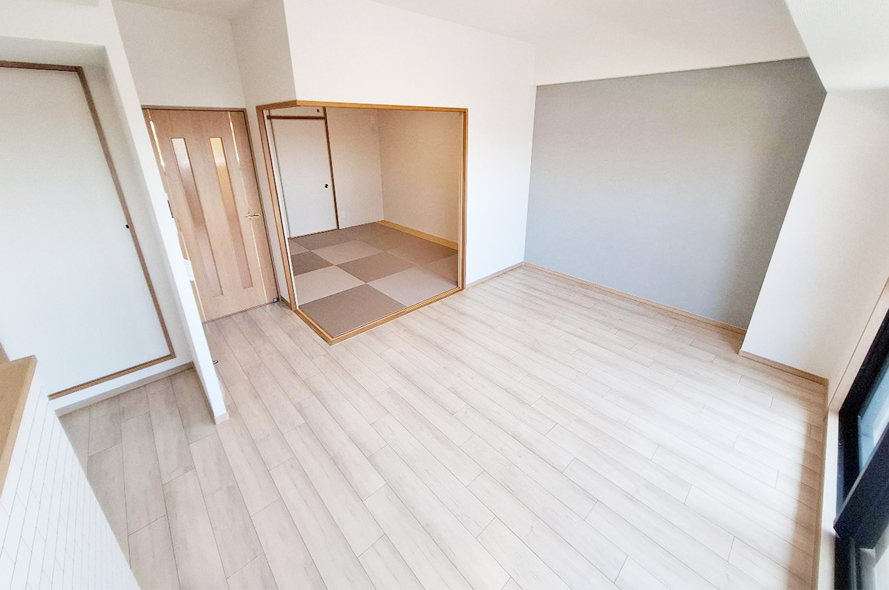 LDK：実際の室内写真