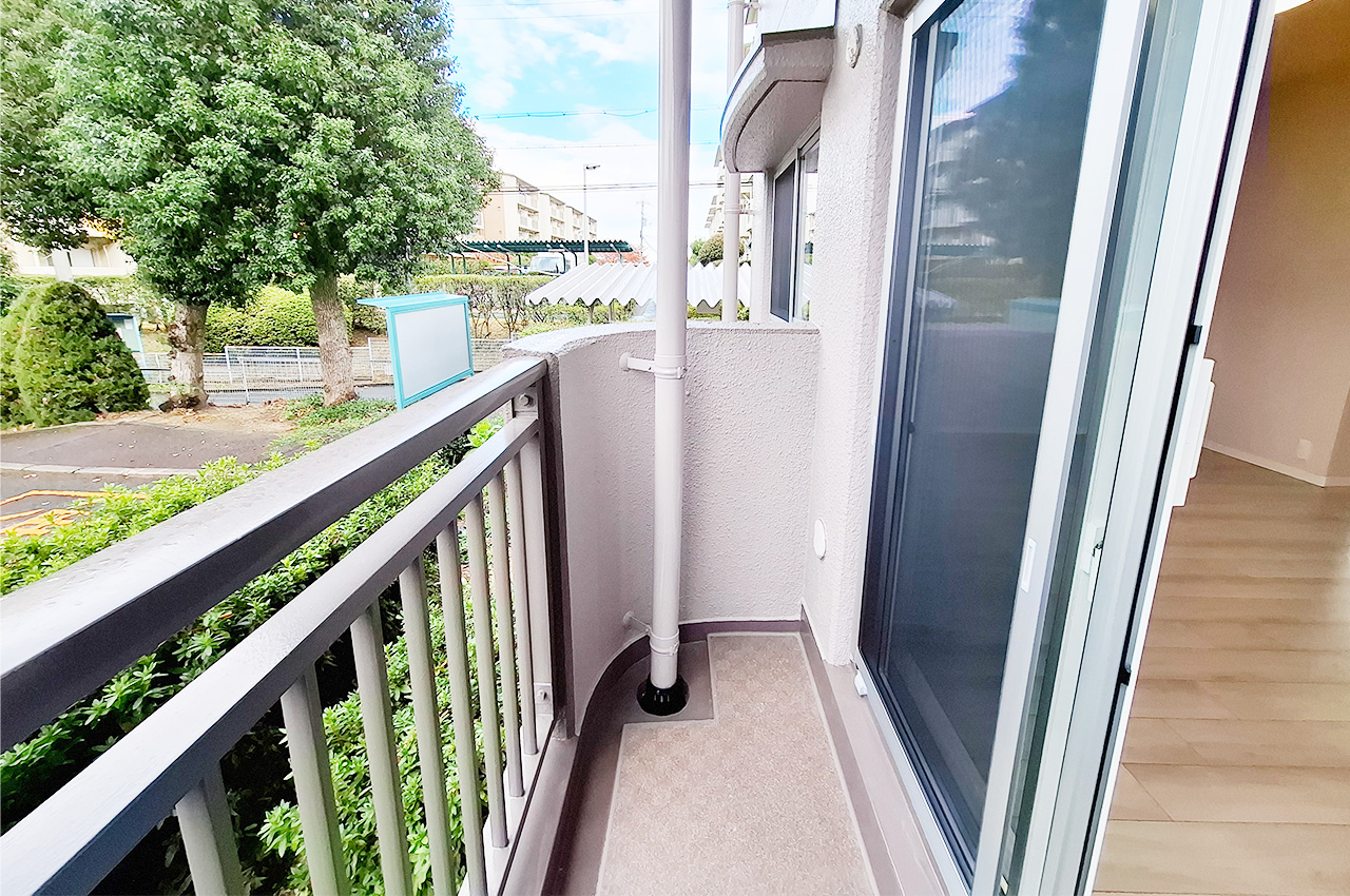 キッチン側バルコニー