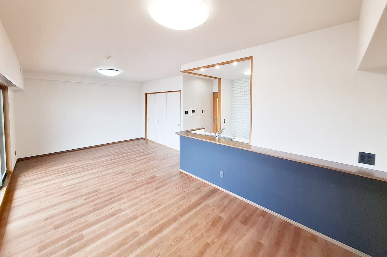 LDK：クロスやフローリングを貼替えるなどリフォーム済み。