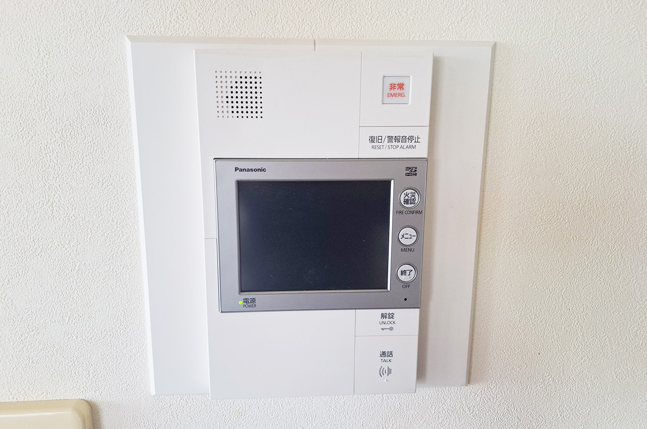 モニター付きインターホン