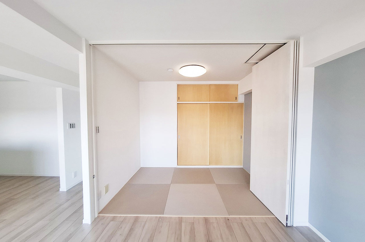 タタミコーナーは、リビングの一部や客間としてもご利用可能です。