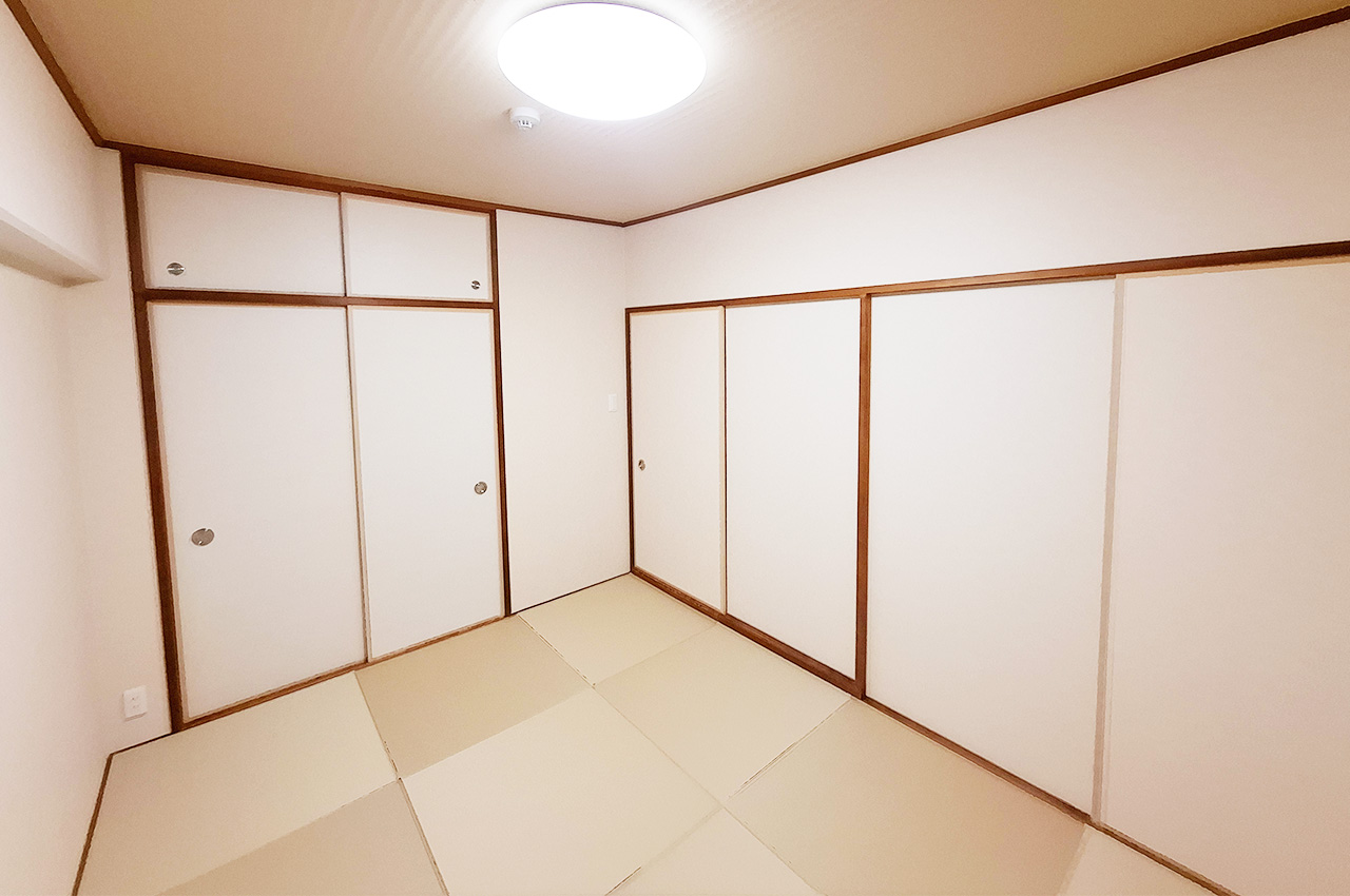 和室：LDKと廊下から出入りできる2way動線。
