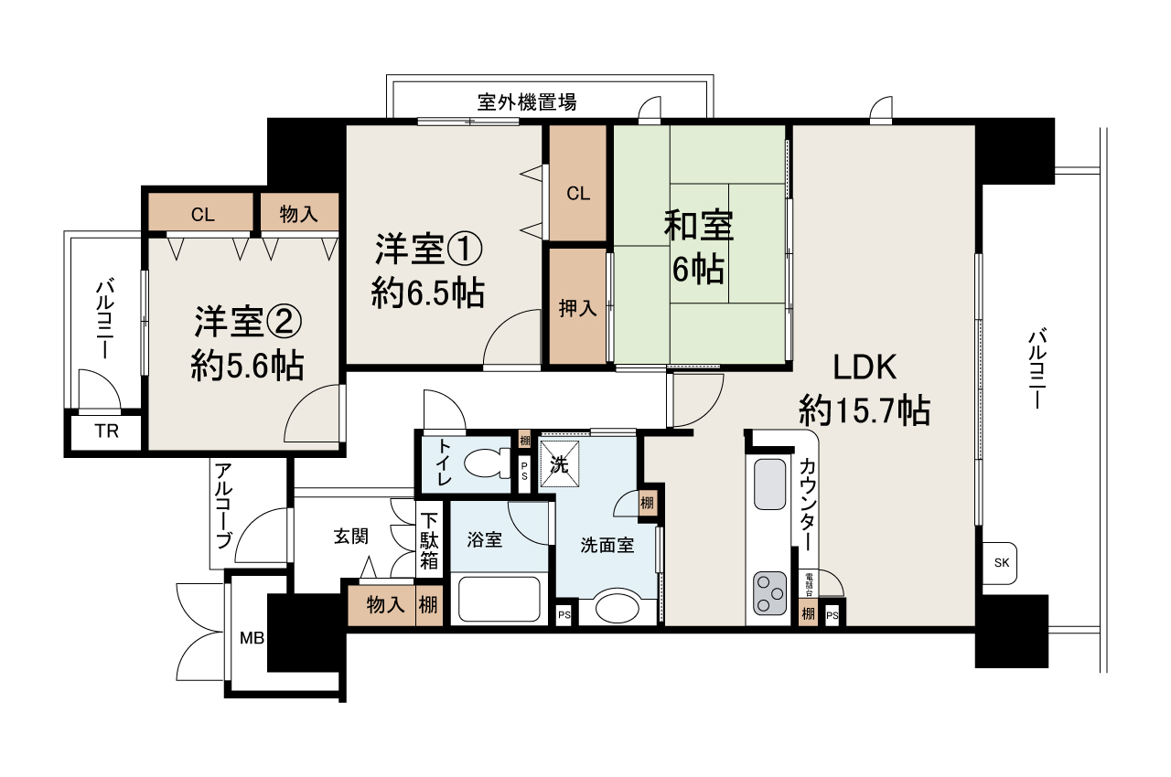 現状でのお引渡し。定額リフォームパック（オプション）利用可。詳細はお問合せください。