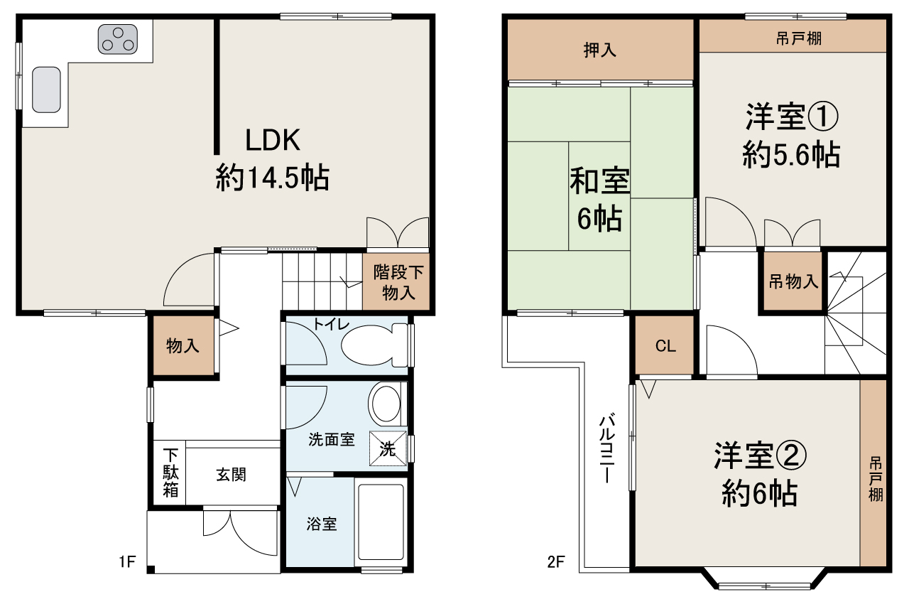 現状でのお引渡し。定額リフォームパック（オプション）利用可。詳細はお問合せください。