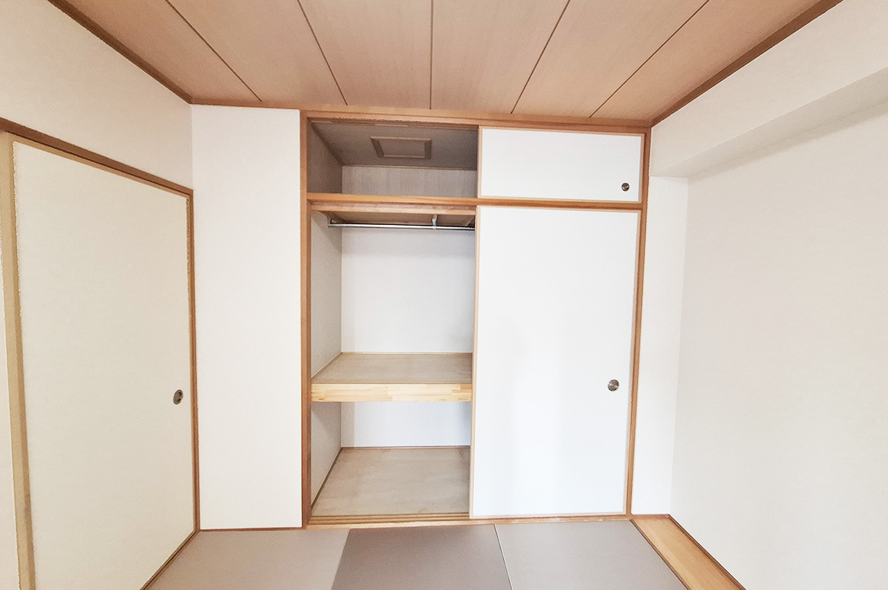 和室:押入収納