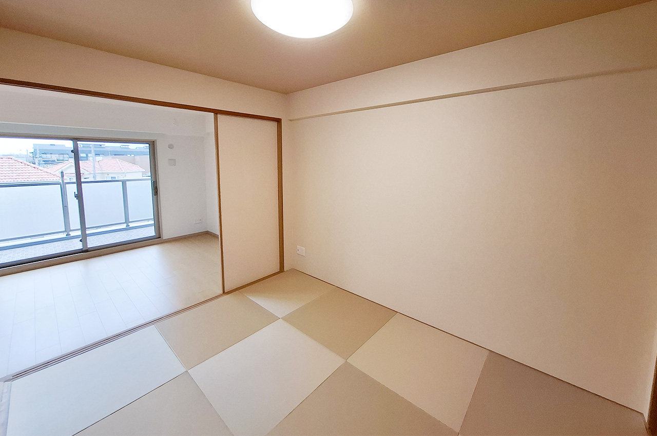 和室:襖を開ければLDKとの一体利用も可能です。