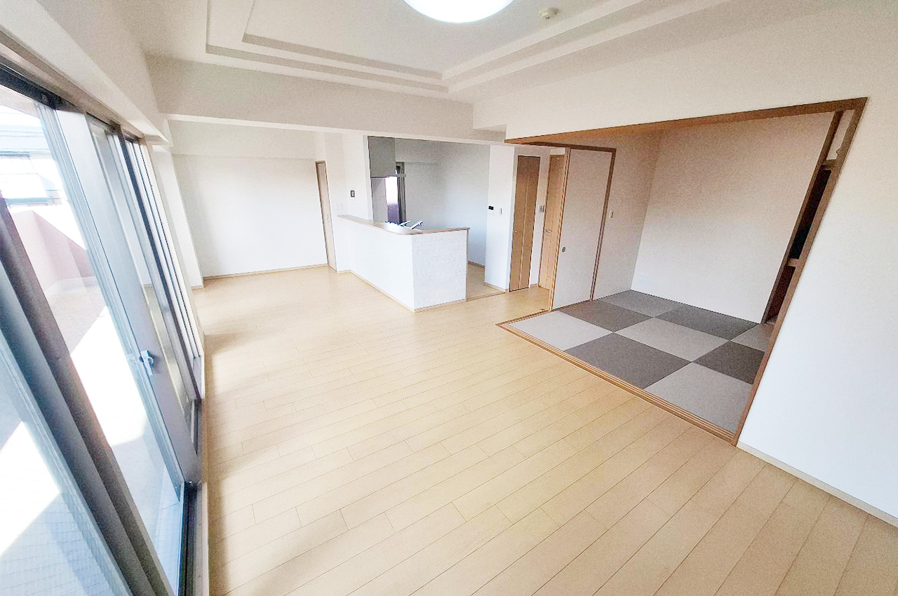 LDK（実際の室内写真）