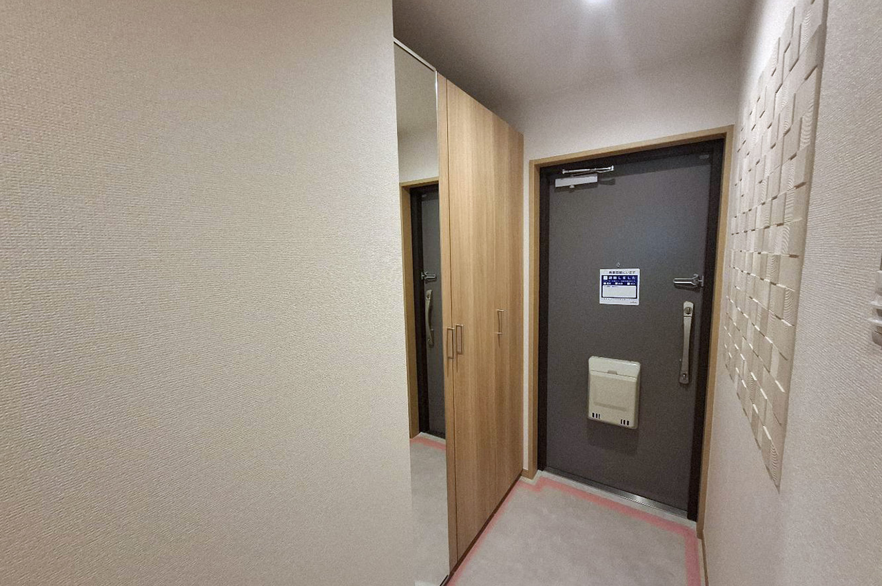 玄関:下駄箱新調